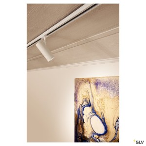Systèmes rail 1 allumage 230V LED HELIA 50 TRACK spot pour rail 1 allumage intérieur blanc LED 11W 3000K - SLV 143581 