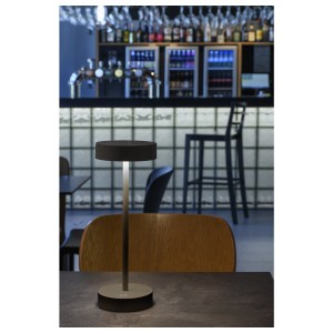 Lampes à poser VINOLINA Lampe à poser sans fil IP54 2700/3000 K TOUCH noir - SLV 1007362 