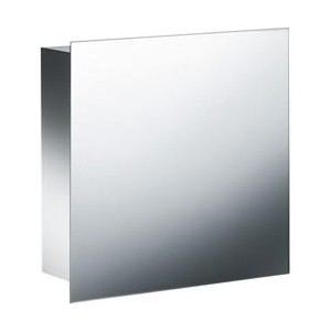 ARMOIRE SUSPENDUE INOX H 45 L 45 P 15 cm AVEC MIROIR - CRISTINA ONDYNA PK51511