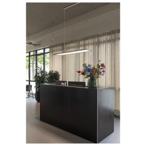 Suspensions LED WORKLIGHT suspension intérieur  argent LED 57 W 240V 4000K IP 20 UGR19 - SLV 1006345 