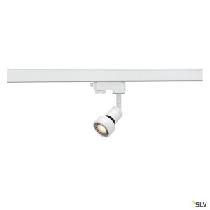 Systèmes rail 3 allumages 230V PURI TRACK spot pour rail 3 allumages intérieur blanc GU10/QPAR51 50W max - SLV 153561 