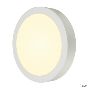 Plafonniers intérieurs LED SENSER 24 plafonnier intérieur rond blanc mat LED 15W 3000K variable Tria - SLV 1003016 