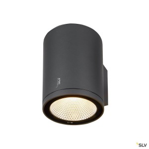 Appliques extérieures LED ENOLA applique extérieure rond L anthracite LED 35W 3000K/4000K IP65 - SLV 1003440 