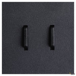 Liseuses SOMNILA SPOT applique int. liseuse gauche noir LED 13W 3000K avec port USB - SLV 1003455 