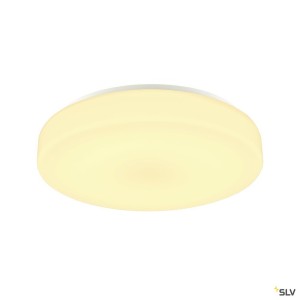 Plafonniers extérieurs LED LIPSY 50 plafonnier drum blanc LED 3000/4000K dimmable - SLV 1002077 