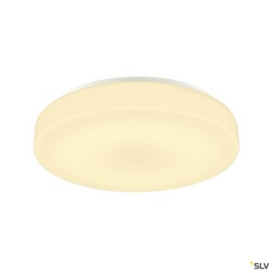 Plafonniers extérieurs LED LIPSY 50 plafonnier drum blanc LED 3000/4000K dimmable - SLV 1002077 