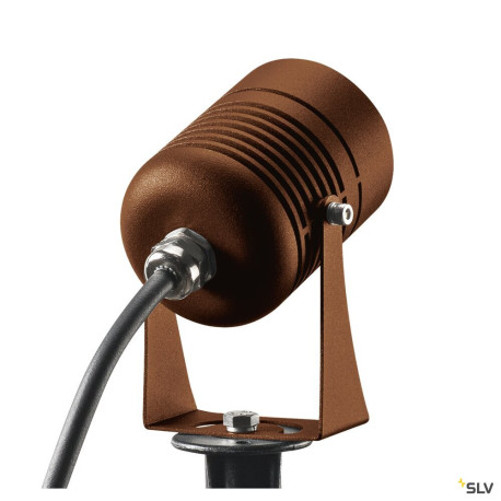 Projecteurs extérieurs LED LED SPIKE projecteur extérieur rouille LED 6W 3000K IP55 - SLV 1002203 