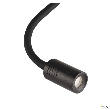 Liseuses DIO FLEX PLATE LED applique noir 19W 3000K - SLV 1002431 