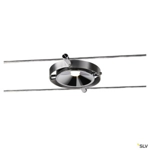 Systèmes câble tendu DURNO spot pour câble tendu T.B.T. TENSEO intérieur chrome LED 6W 2700K - SLV 1002863 