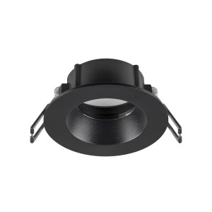 Accessoires NEW TRIA® 68 collerette pour encastré de plafond intérieur rond noir IP 65 - SLV 1007345 