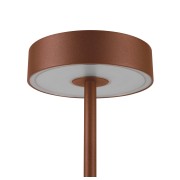 Lampes à poser VINOLINA Lampe à poser sans fil IP54 2700/3000 K TOUCH rouille - SLV 1007361 