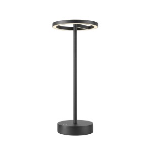 Lampes à poser VINOLINA ONE Lampe à poser sans fil IP54 2700 K TOUCH noir - SLV 1007359 