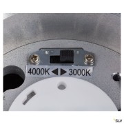 Plafonniers extérieurs LED ENOLA plafonnier extérieur rond S anthracite LED 9W 3000K/4000K IP65 - SLV 1003426 