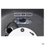 Plafonniers extérieurs LED ENOLA plafonnier extérieur rond M anthracite LED 10W 3000K/4000K IP65 - SLV 1003427 