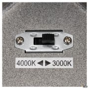 Plafonniers extérieurs LED ENOLA plafonnier extérieur carré L anthracite LED 35W 3000K/4000K IP65 - SLV 1003439 