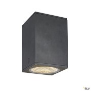 Plafonniers extérieurs LED ENOLA plafonnier extérieur carré L anthracite LED 35W 3000K/4000K IP65 - SLV 1003439 