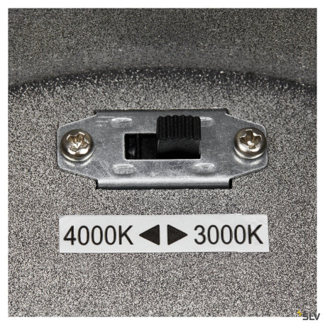 Plafonniers extérieurs LED ENOLA plafonnier extérieur rond L anthracite LED 35W 3000K/4000K IP65 - SLV 1003442 