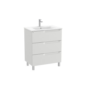 Aleyda Unik 3 Tiroirs 700 Mm Gris Pierre Mat - ROCA A851822514 