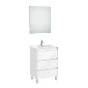 Tenet Pack 3 Tiroirs 600 Mm Blanc Brillant - ROCA A851789806 