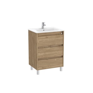 Tenet Unik 3 Tiroirs 600 Mm Noyer - ROCA A851779517 