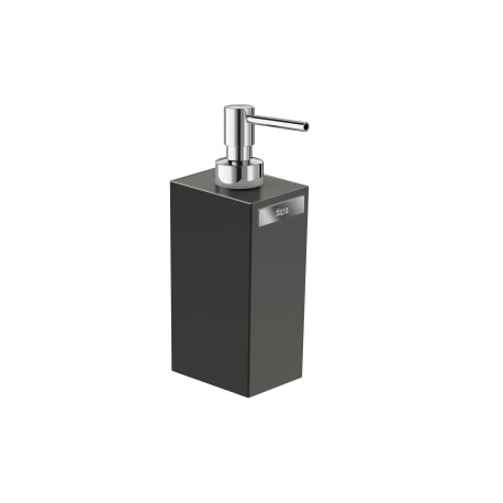 Rubik Distrib De Savon Liquide A Poser Noir Mat - ROCA A816841024 