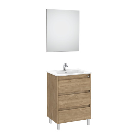 Tenet Pack 3 Tiroirs 600 Mm Noyer - ROCA A851789517 