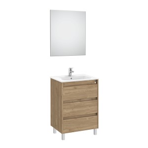 Tenet Pack 3 Tiroirs 600 Mm Noyer - ROCA A851789517 