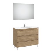 Tenet Pack 3 Tiroirs 1000 Mm Noyer - ROCA A851792517 