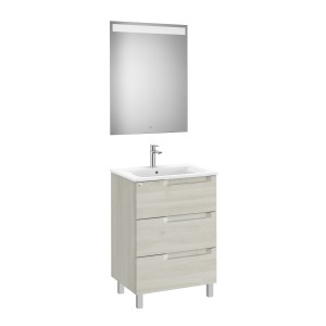 Aleyda Pack 3 Tiroirs 600 Mm Bois Blanchi - ROCA A851841525 