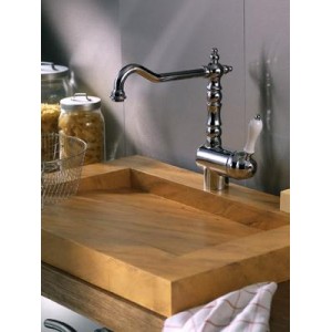 EVIER FARFALLE RETRO BEC ORIENTABLE CHROME - CRISTINA ONDYNA FR13351