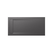 Aquos Receveur Stonex Avec Vidage 1400X700 Onyx - ROCA AP6015782BC01640 