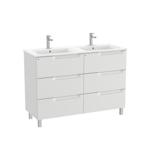 Aleyda Unik 6 Tiroirs 1200 Mm Gris Pierre Mat - ROCA A851888514 