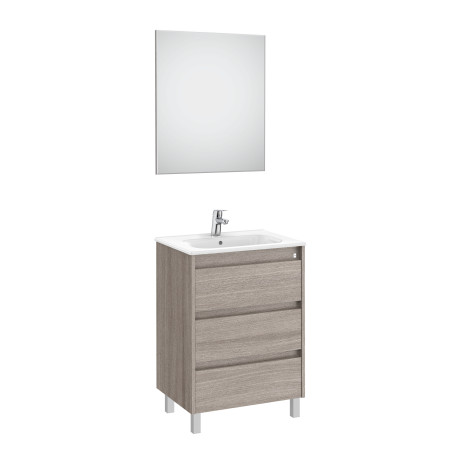 Tenet Pack 3 Tiroirs 600 Mm City Oak - ROCA A851789402 