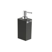 Rubik Distrib De Savon Liquide A Poser Noir Mat - ROCA A816841024 