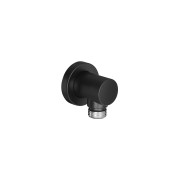 Coude Mural Rond Noir Mat-Roca A5B1450Nb0 