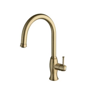 Mitigeur pour évier de cuisine vieux bronze avec bec orientable rétro CANOVA - CRISTINA ONDYNA KA51592