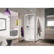 Cabine Kineprime 70 Niche Pivotant Haut Transparent Th - KINEDO CA5210TTN 