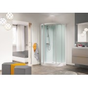 Cabine Kineprime Glass 90 1/4 De Rond Pivotant Bas Meca - KINEDO CA782MTN 
