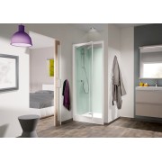 Cabine Kineprime Glass 80 Niche Pivotant Bas Th - KINEDO CA741TTN 