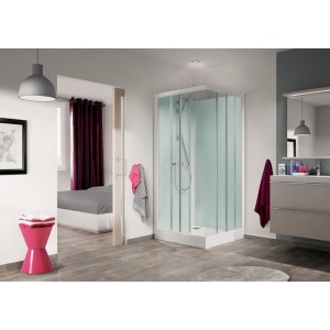 Cabine Kineprime Glass 80 Coulissant Bas Meca - KINEDO CA701MTN 