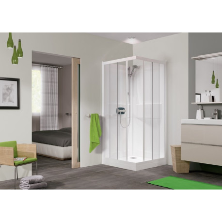 Cabine Kineprime 80 Coulissant Haut Transparent Th - KINEDO CA531TTN 