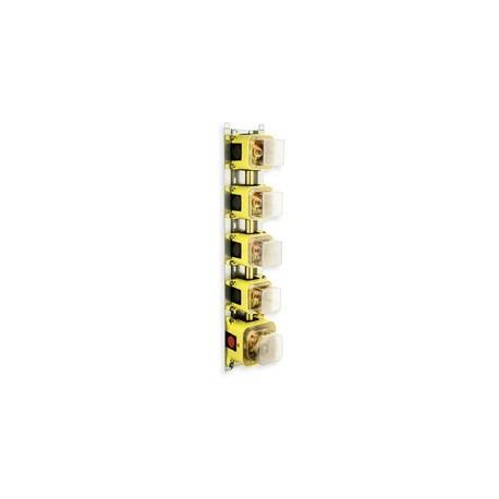 BOX ENCASTRE THERMOSTATIQUE 4 SORTIES CHROME - CRISTINA ONDYNA PD70400