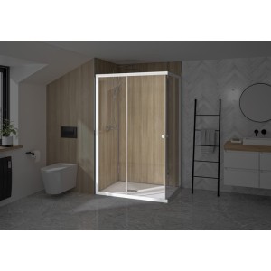 Supra Angle Gauche 100 Blanc Transparent - KINEDO PA1583BTNG 