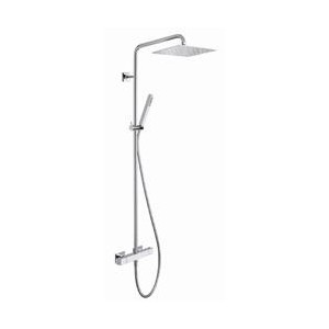 .COLONNE DE DOUCHE QUADRI 300 NF THERMOSTATIQUE CHROME  - CRISTINA ONDYNA QD48651