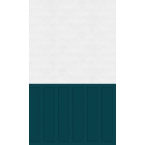 Panneau Mural Kinewal Design 3mm 1500X2020 Mixte bleu nuit + enduit blanc - KINEDO PM954 