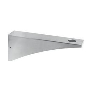 SUPPORT VASQUE MURAL INOX 325 mm SANS TROU / ROBINET - CRISTINA ONDYNA SV0325