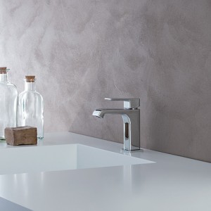 Mitigeur lavabo sans vidage Chromé QUADRI S - CRISTINA ONDYNA QS92051