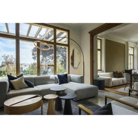 Lampadaire LED intérieur noir ONE BOW 22W - SLV 1006350