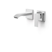 Façade mitigeur lavabo Chrome - TRES 00630023 