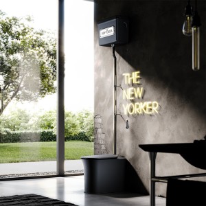 WC New Yorker réservoir haut Black Mat - CRISTINA ONDYNA WCHNY13